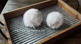 LIMITED Arctic Fox Faux Fur Pom