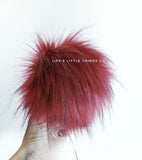 LIMITED Ruby Faux Fur Pom