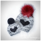 LIMITED Ruby Faux Fur Pom