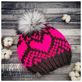 Husky Love Faux Fur Pom