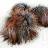 Spiced Faux Fur Pom