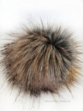 LIMITED-Falcon Faux Fur Pom