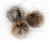 LIMITED-Falcon Faux Fur Pom