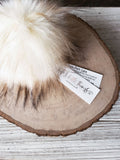 Buttercream Faux Fur Pom