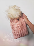 Buttercream Faux Fur Pom