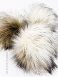 LIMITED Sandstone Faux Fur Pom