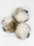 LIMITED Sandstone Faux Fur Pom