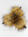 Fire Fox Faux Fur Pom