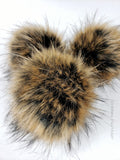 Grizzly Faux Fur Pom
