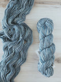 Super-soft merino fiber and variegated color makes Spuntaneous Worsted Effects a cuddly yarn and a statement piece. This is a single ply yarn.