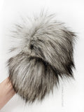 Moonstone Faux Fur Pom