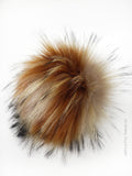 Ginger Faux Fur Pom