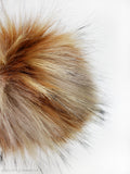 Ginger Faux Fur Pom