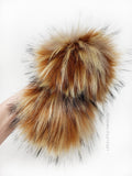 Ginger Faux Fur Pom