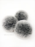 LIMITED Silver Lining Faux Fur Pom