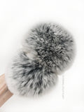 LIMITED Silver Lining Faux Fur Pom