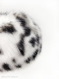 LIMITED Snow Cat Faux Fur Pom