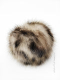 Ocelot Faux Fur Pom
