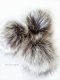 Mocha Faux Fur Pom