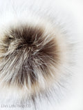 Mocha Faux Fur Pom