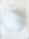 Snow Caps Faux Fur Pom