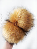 LIMITED Pumpkin Spice Faux Fur Pom