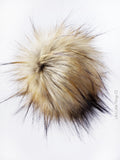 LIMITED-Whiskey Faux Fur Pom