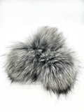 A fun, modern touch to your knitwear.  Make a STATEMENT with a faux fur poof.  Each pom is handmade with high quality faux fur (vegan).