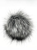 LIMITED Peppercorn Faux Fur Pom