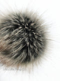 Khaki Faux Fur Pom *New Lot*