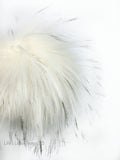 White Smoke Faux Fur Pom *New Lot*