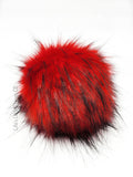 Chili Pepper Faux Fur Pom