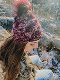 Freeride Beanie (Light weight) - Heirloom Veggies Merino Wool (Snap On Pom)