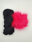 Black + Electric Valentine Pom - Rasta Bundle