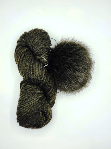 Olive + Army Green Pom - Chunky Bundle