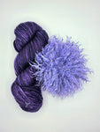 Violetas + Crinkled Thistle Pom - Chunky Bundle