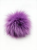 Orchid Faux Fur Pom