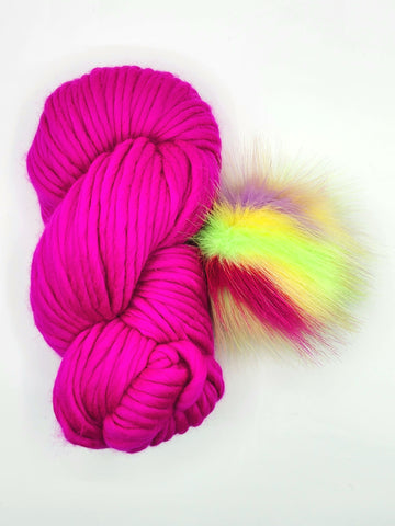 Neon Pink + Dappled Pom - Spuntaneous Bundle (33)