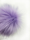 Amethyst Faux Fur Pom