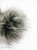 Dolphin Faux Fur Pom