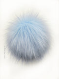 Sky Faux Fur Pom