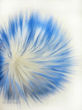 Iced Royal Faux Fur Pom