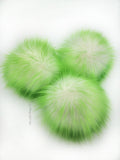 Iced Lime Faux Fur Pom