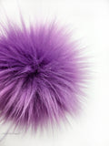 Orchid Faux Fur Pom