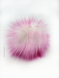 Iced Cherry Blossom Faux Fur Pom