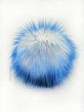 Iced Royal Faux Fur Pom