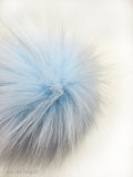 Sky Faux Fur Pom