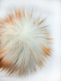 Iced Amber Faux Fur Pom