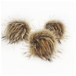 Fawn Pom *Tan color with long tufts with black tips *Multi length fur (approximately 1.5-3") *Full look and soft feel 