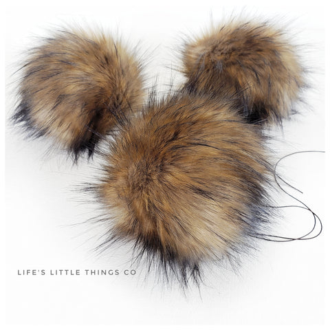 DIY Faux Fur Pom Fabric Squares – Life's Little Things CO